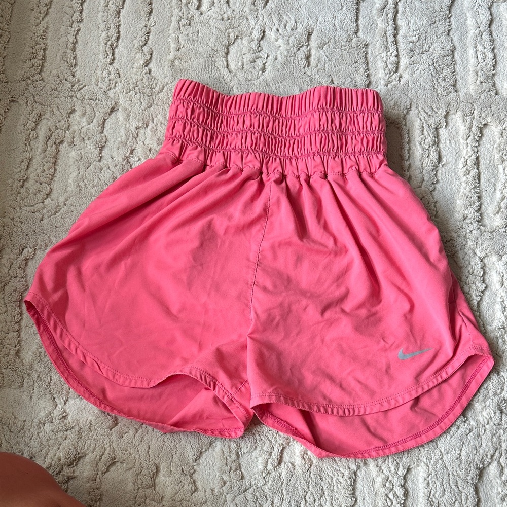 Nike Women's Vibrant Pink Athletic Shorts